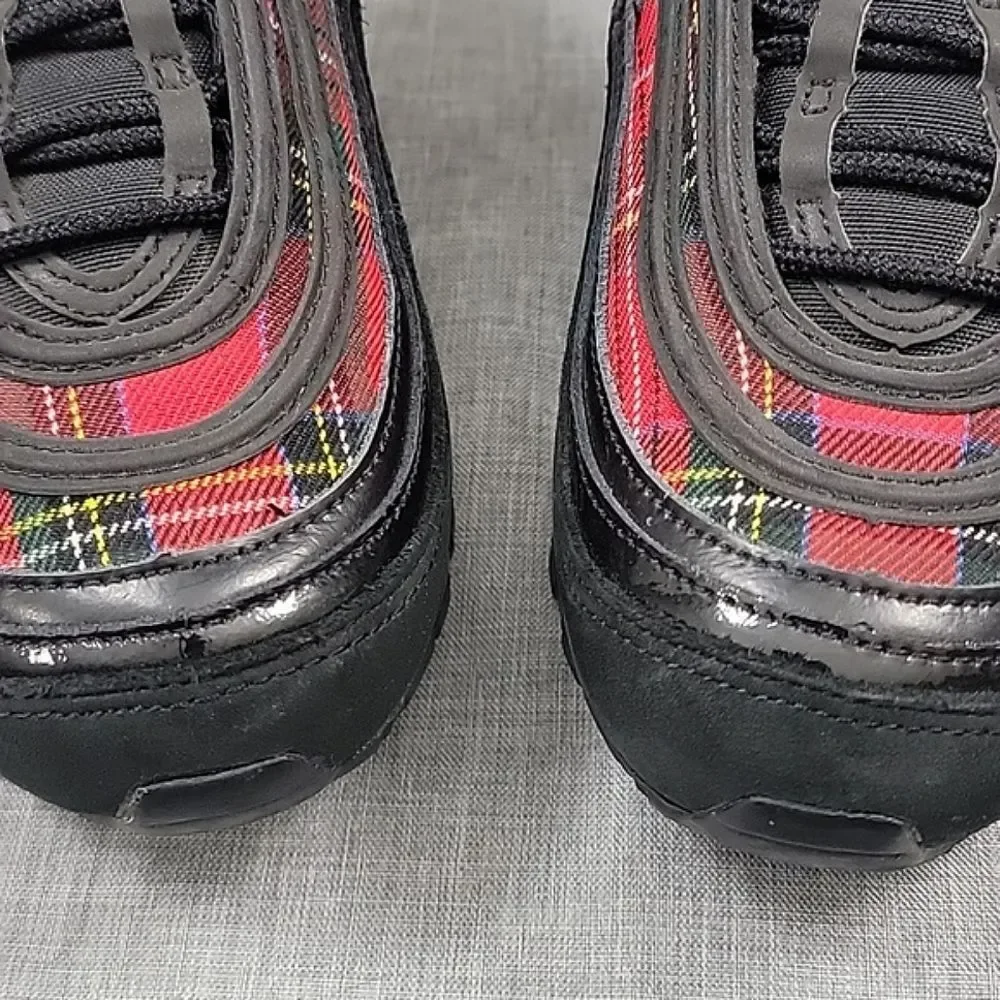 Nike Air Max 97 SE Tartan Black, Red AV8220-001 Women's 7.5